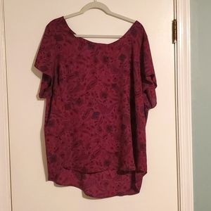 Torrid purple top